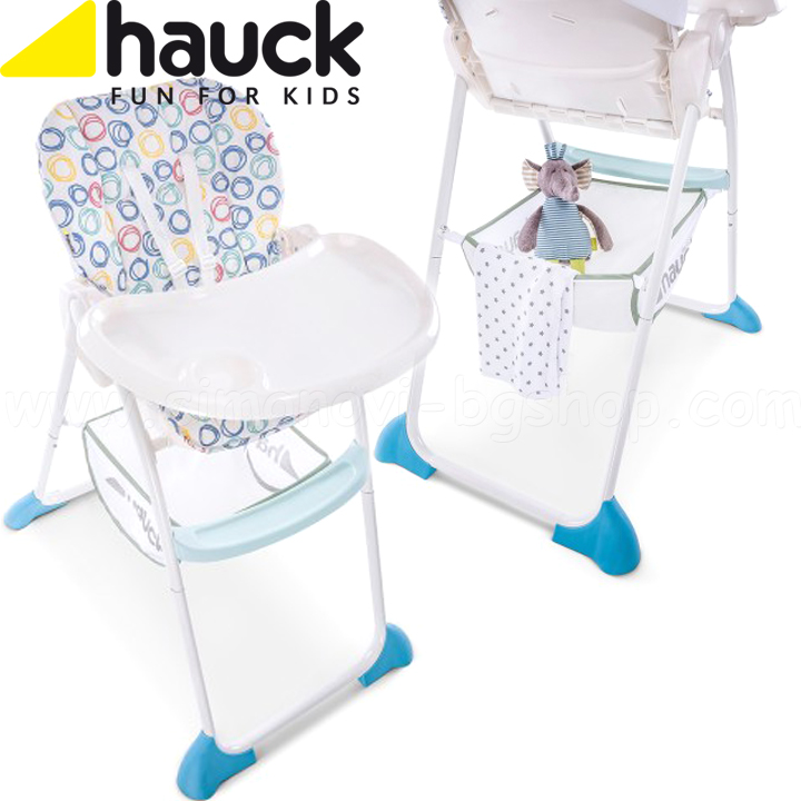 2019 Hauck Dining chair Sit N fold Circles multi 641033