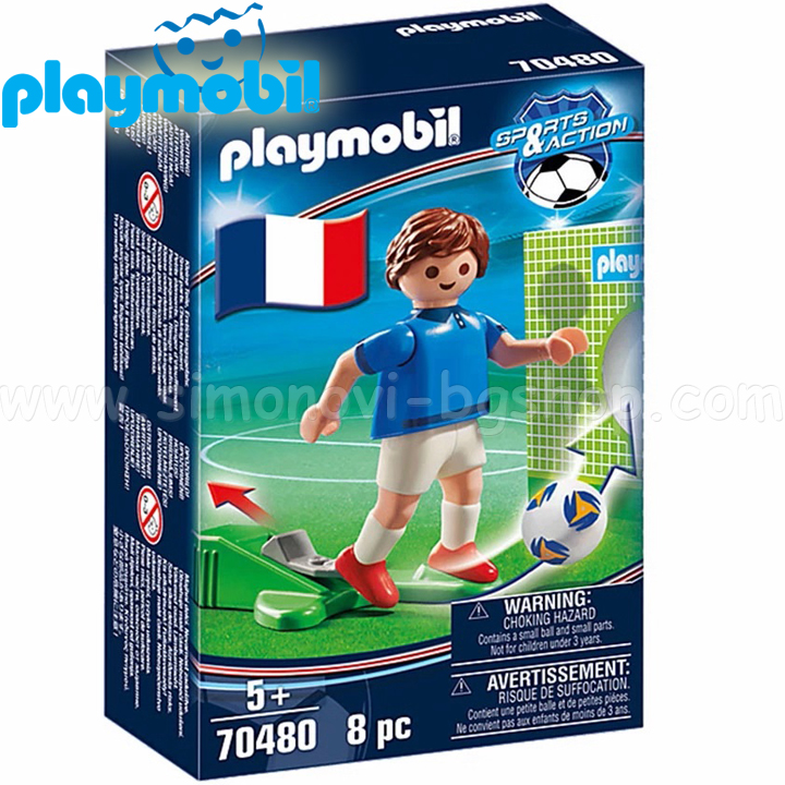 Playmobil® Sports & Action™ Национален играч Франция A 70480 Playmobil® Sports & Action™ Национален играч Франция A 70480