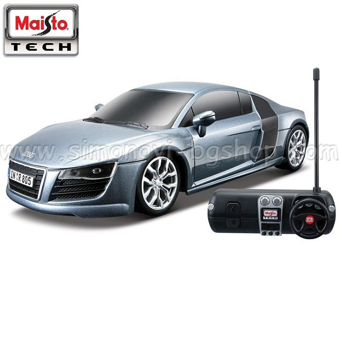 Maisto Tech - ���� Audi R8 V10 2009 1:24 Silver