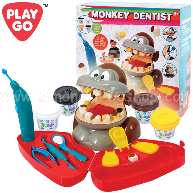 * PlayGo Set "Dentist" Monkey 8680