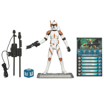 Star Wars - Clone Wars + Galactic Battle Game Card Clone Comande