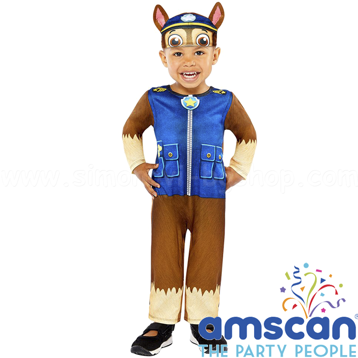 * Amscan Carnival costume Paw Patrol Chase 18-24 months 030038