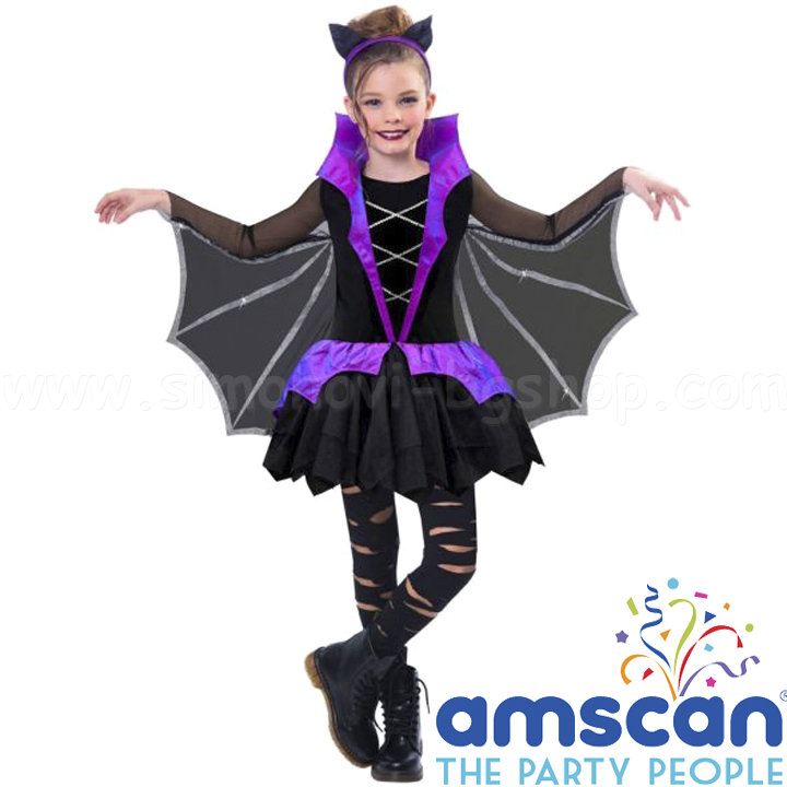 * Amscan Carnival costume Battiness 6-8 years 9904775