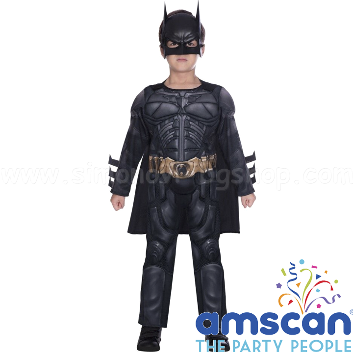 * Amscan Carnival costume Batman Dark Knight 4-12 years