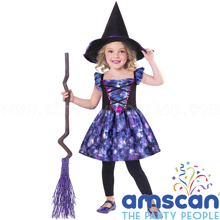 * Amscan Batman Mythical Witch Carnival Costume 3-8 years