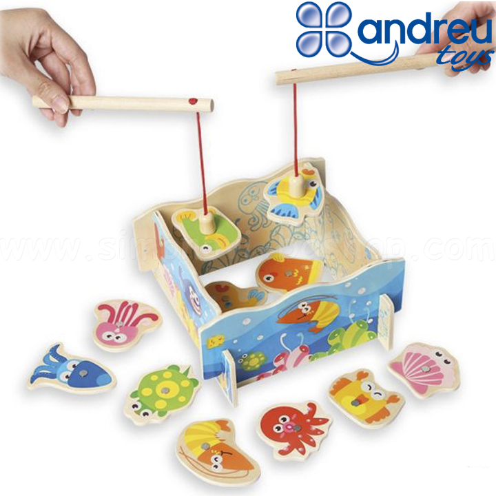 Andreu Toys - 3D Wood Fishing TB15409