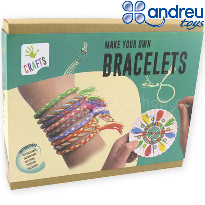 Andreu Toys - Bracelet knitting set 1210072