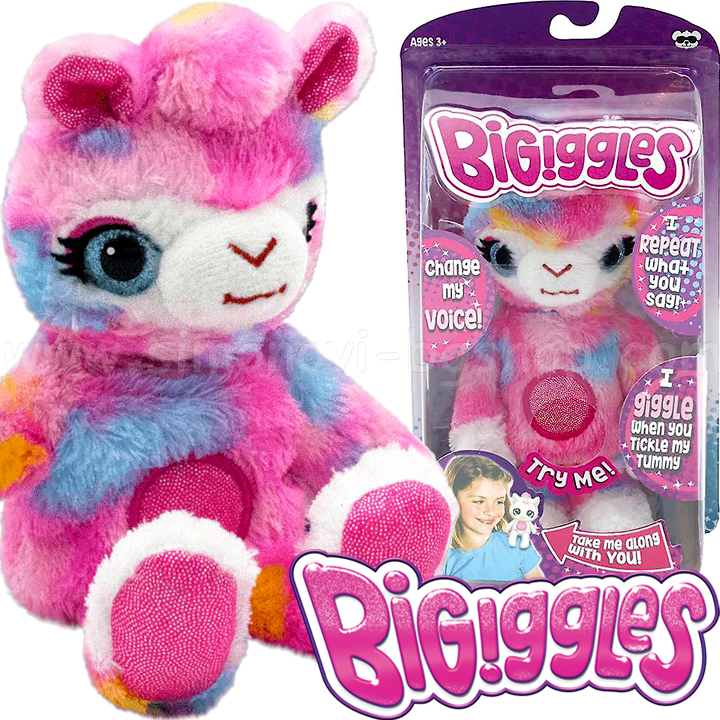 BiGiggles Интерактивни животинки повтарящи със забавен глас Лама Diego 31019 BiGiggles Интерактивни животинки повтарящи със забавен глас Лама Diego 31019