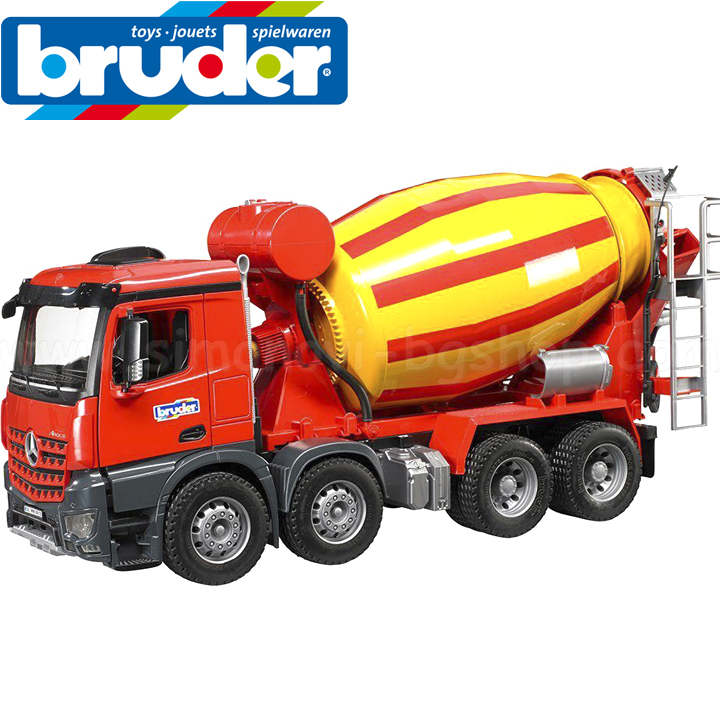 Bruder Камион Бетоновоз Mercedes Benz 03654 Bruder Камион Бетоновоз Mercedes Benz 03654