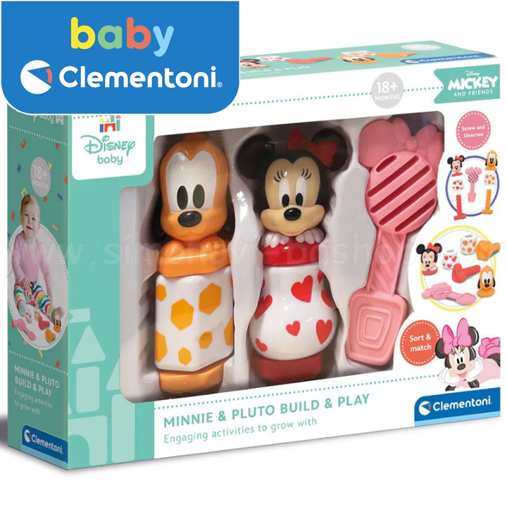 * Baby Clementoni Disney Baby Minnie  Pluto  17842