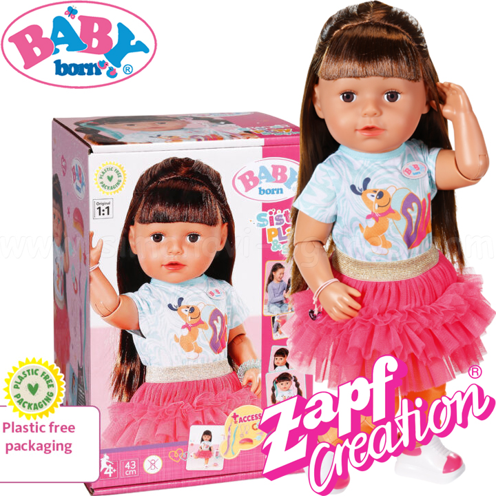 * 2023 Baby Born Sister Play & Style    43. 833025 Zapf