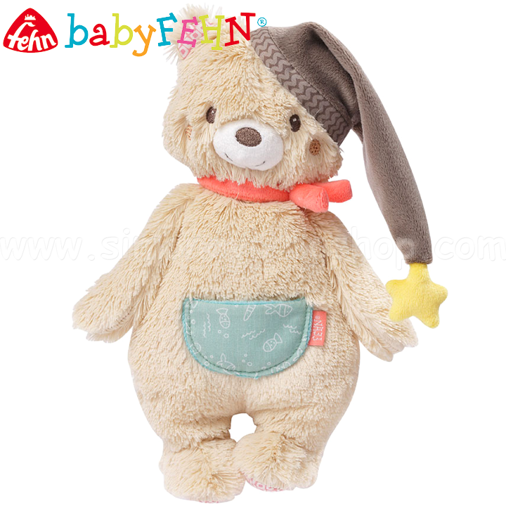 Baby Fehn Bruno Мека плюшена играчка мече Бруно 60225 Baby Fehn Bruno Мека плюшена играчка мече Бруно 60225