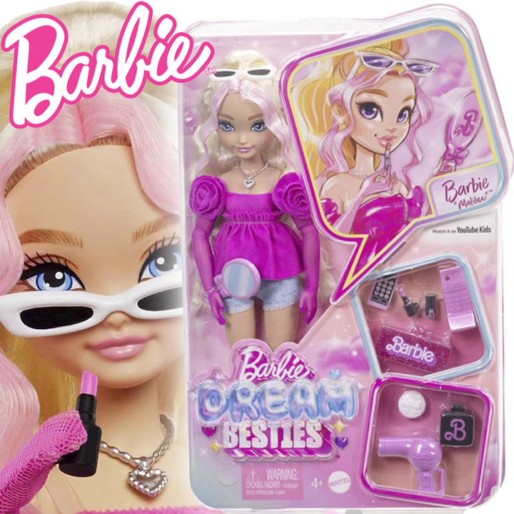 * 2025 Barbie Dream Besties   Malibu HYC21