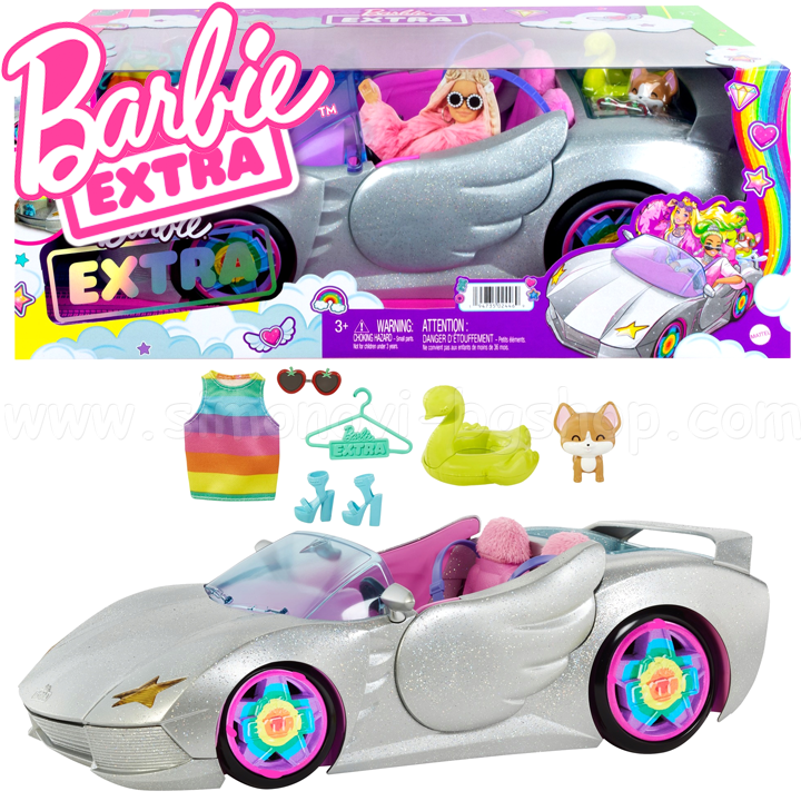 * Barbie Extra Car      HDJ47
