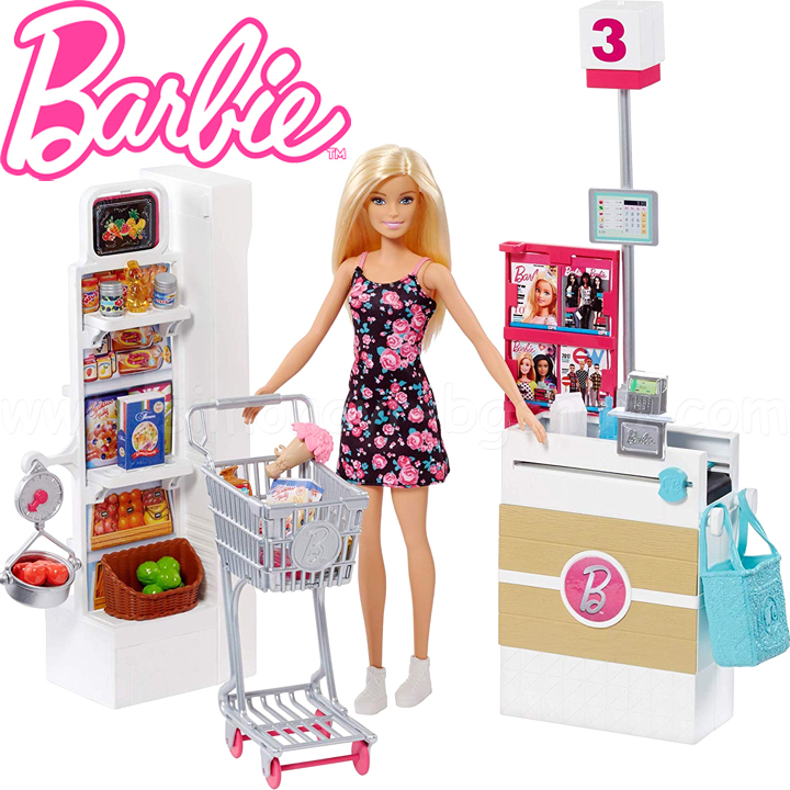 *Barbie Супермаркет с кукла Барби Estate Furniture FRP01 *Barbie Супермаркет с кукла Барби Estate Furniture FRP01