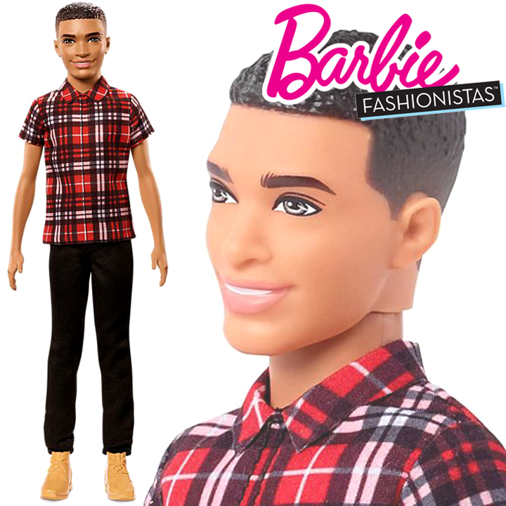  Barbie Fashionistas  SlimPlaid on Point FNH41 Doll#9