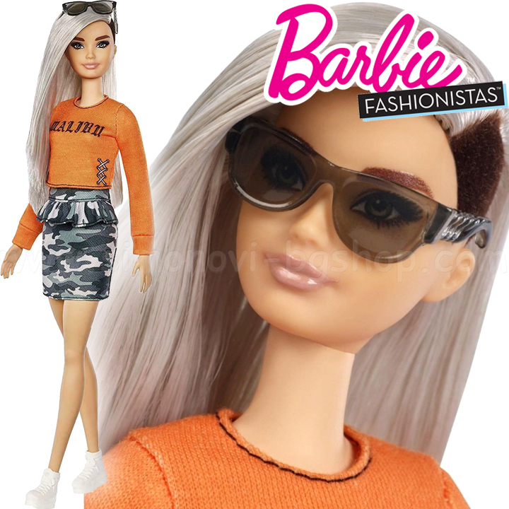 Barbie Fashionistas   Platinum Blonde Shaved Hair FXL47#107