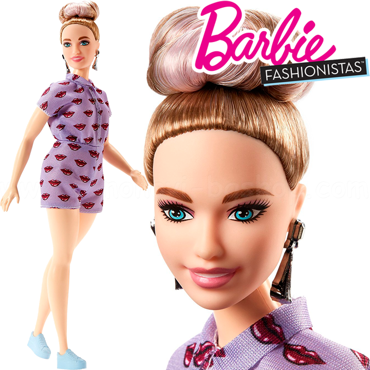 *Barbie Fashionistas  Lavendar KissFJF40 Doll#75