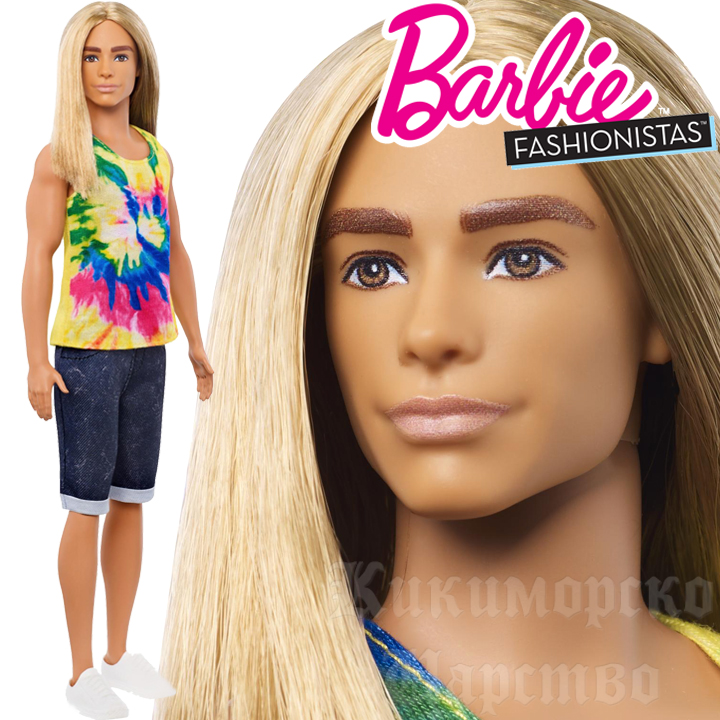 *Barbie Fashionistas   Long Blonde HairGHW66 Doll#138