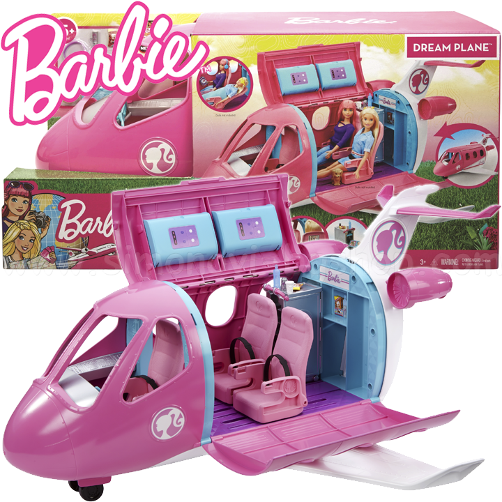 ** НАЛИЧЕН Barbie® Dreamplane Самолет за кукли Барби GDG76
