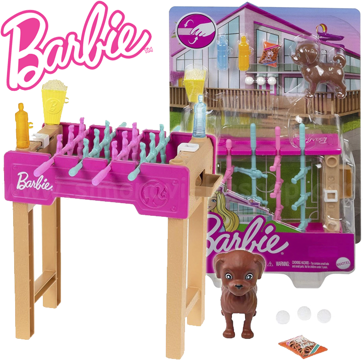 *Barbie Мебели за кукла Барби - джага за игра с домашен любимец GRG75 *Barbie Мебели за кукла Барби - джага за игра с домашен любимец GRG75