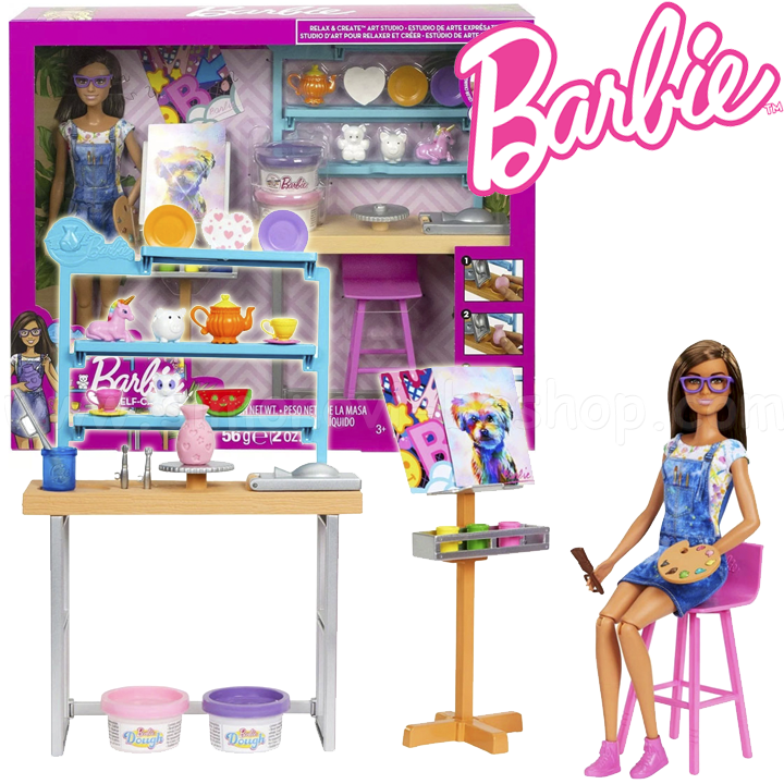 * Barbie Self-Care Art Studio       HCM85