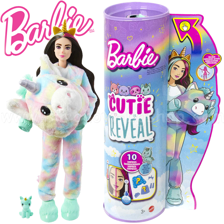 * Barbie Color Cutie Reveal    -  HJL58 