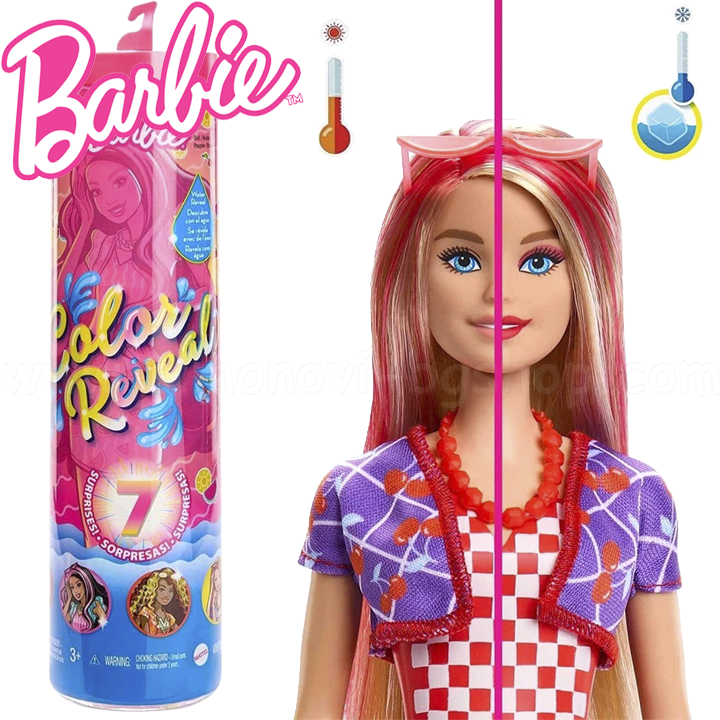 * Barbie Color Reveal    7  HJX49
