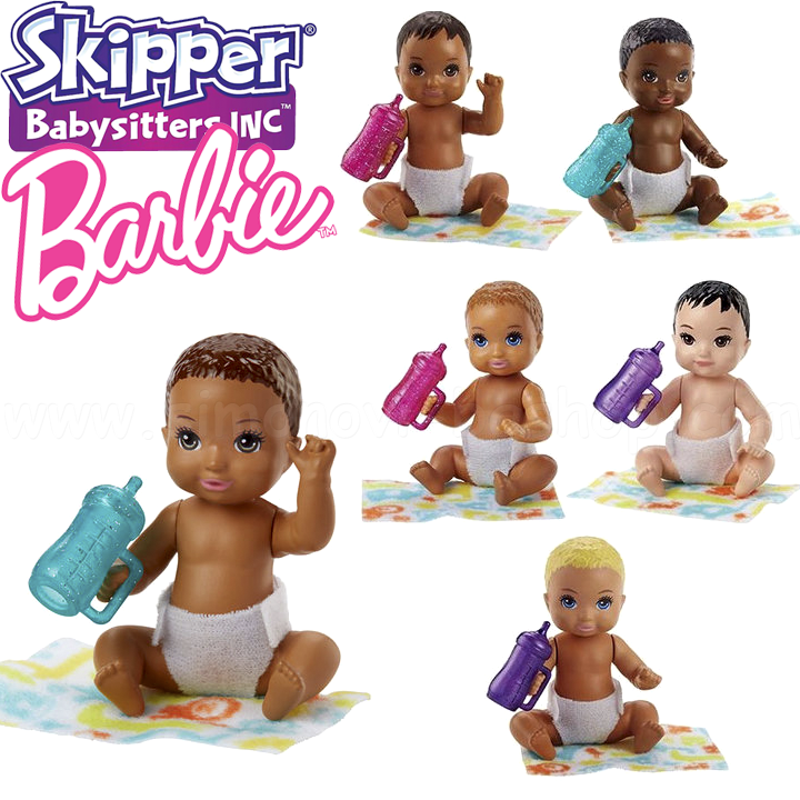*Barbie® Skipper Babysitters Inc™ Малка кукла бебе FHY76 Асортимент *Barbie® Skipper Babysitters Inc™ Малка кукла бебе FHY76 Асортимент