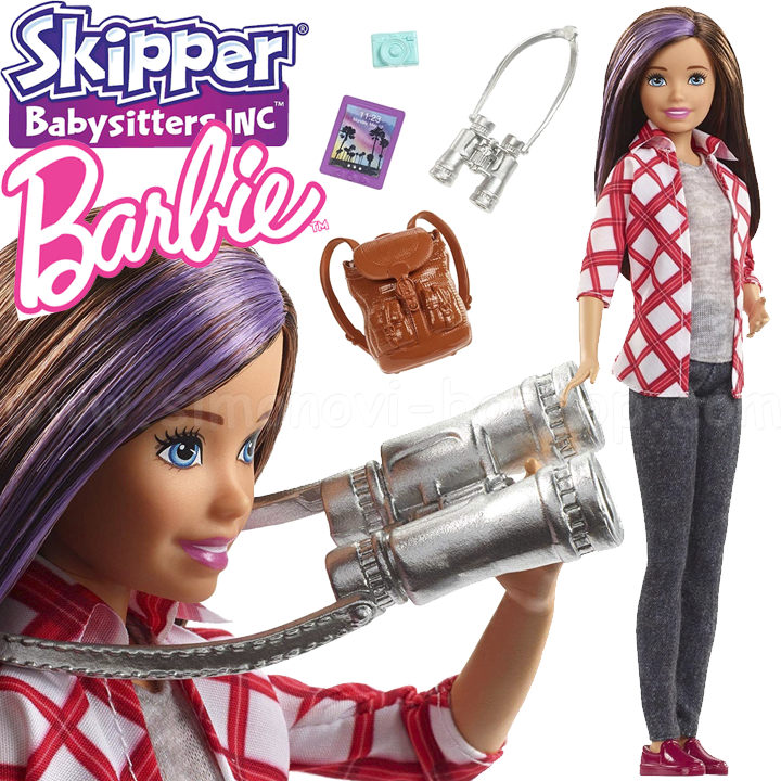 *Barbie® Skipper Babysitters Inc™ Кукла Барби на път FWV17 *Barbie® Skipper Babysitters Inc™ Кукла Барби на път FWV17