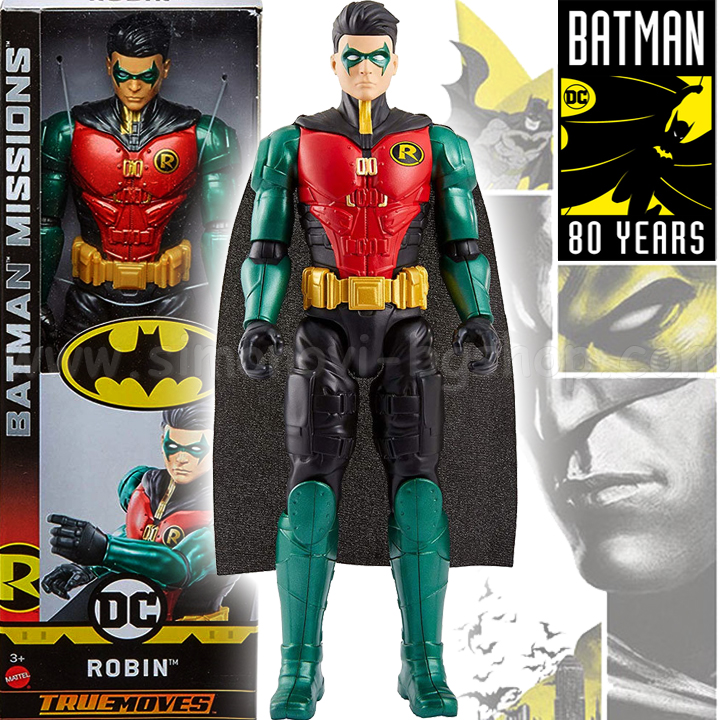 Batman Missions True Moves   30 Robin FVM71 Mattel