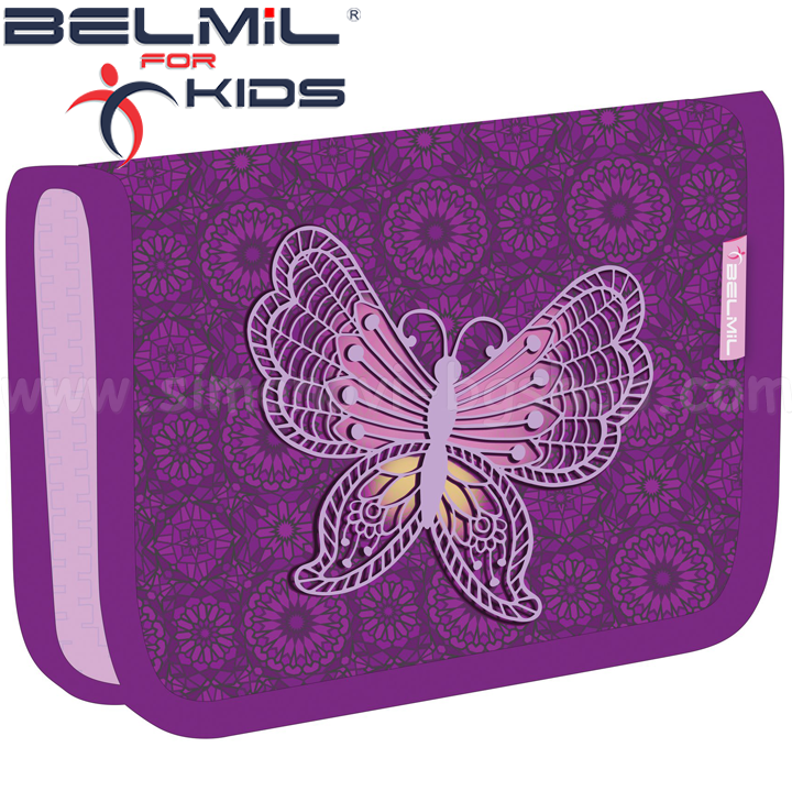 Belmil Mini-fit Ученически празен несесер с 1 цип Colorful 335-74 Belmil Mini-fit Ученически празен несесер с 1 цип Colorful 335-74
