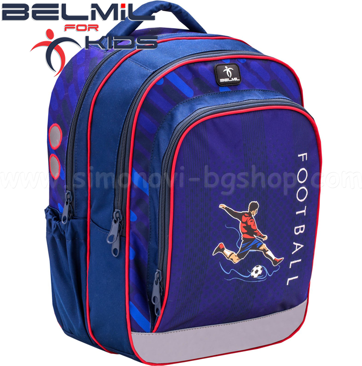 Belmil Speedy Ученическа раница Royal Football 338-35 Belmil Speedy Ученическа раница Royal Football 338-35