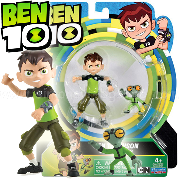 *BEN10  Ben Tennyson & Grey Matter 76101