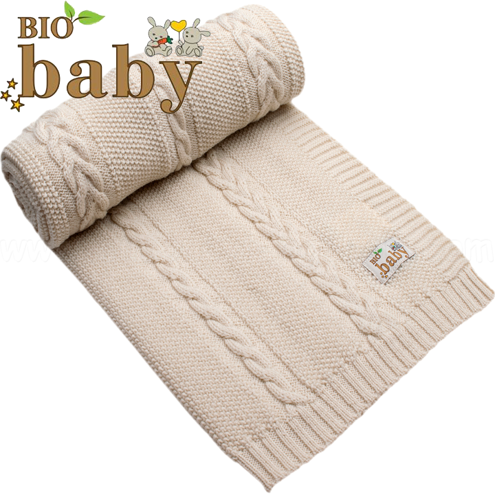 BIO Baby Бебешко одеяло от 100% мериносова вълна в бежово 97218302 BIO Baby Бебешко одеяло от 100% мериносова вълна в бежово 97218302