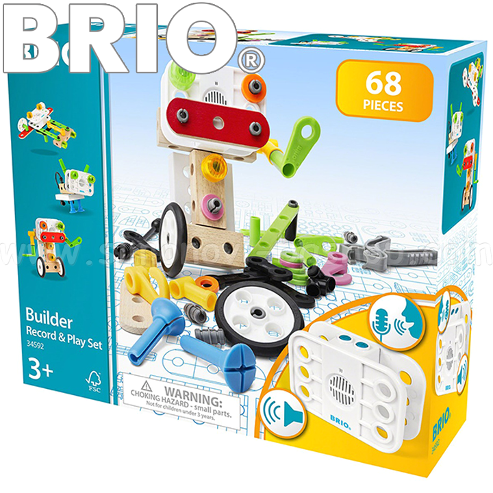 Brio Builder Конструктор Record & Play Set 34592 Brio Builder Конструктор Record & Play Set 34592