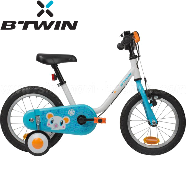 B'TWIN Детски велосипед 14'' Arctic Blue 8378533 B'TWIN Детски велосипед 14'' Arctic Blue 8378533