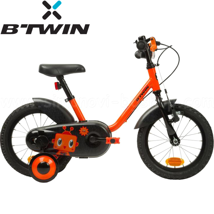 B'TWIN Детски велосипед 14'' Robot Black 8371301 B'TWIN Детски велосипед 14'' Robot Black 8371301