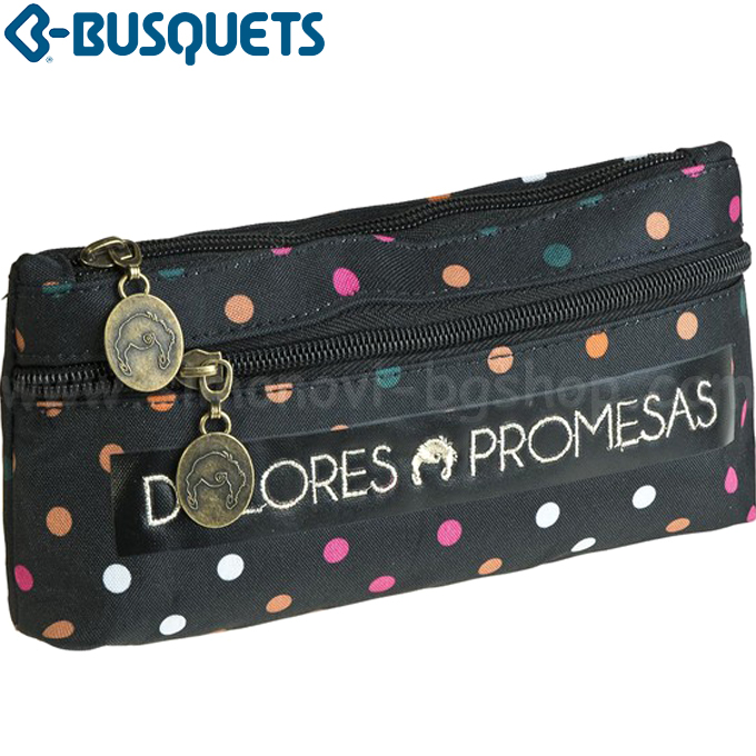2019 Dolores Promesas Мек несесер с едно отделение и джоб Busquets 324339 2019 Dolores Promesas Мек несесер с едно отделение и джоб Busquets 324339