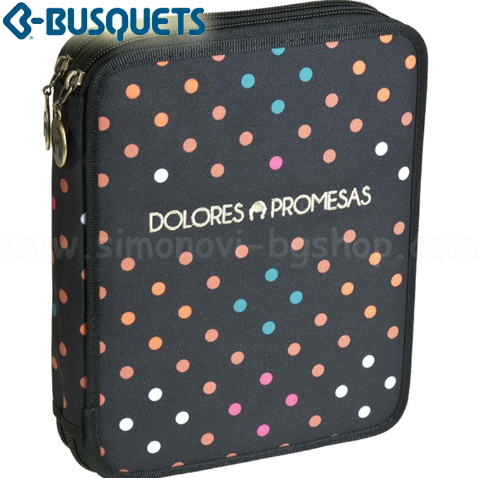 2019 Dolores Promesas Пълен несесер с два ципа Busquets 324544 2019 Dolores Promesas Пълен несесер с два ципа Busquets 324544