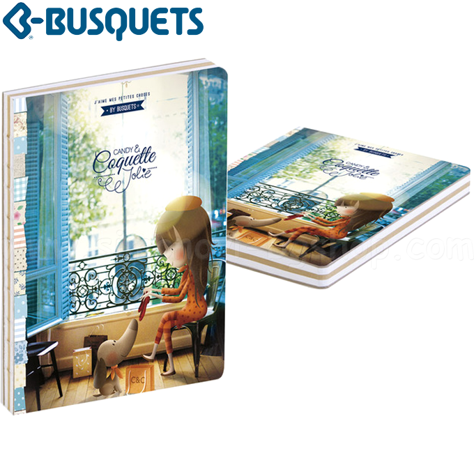 BUSQUETS Candy & Coquette Jolie Тефтер А5 41212 BUSQUETS Candy & Coquette Jolie Тефтер А5 41212