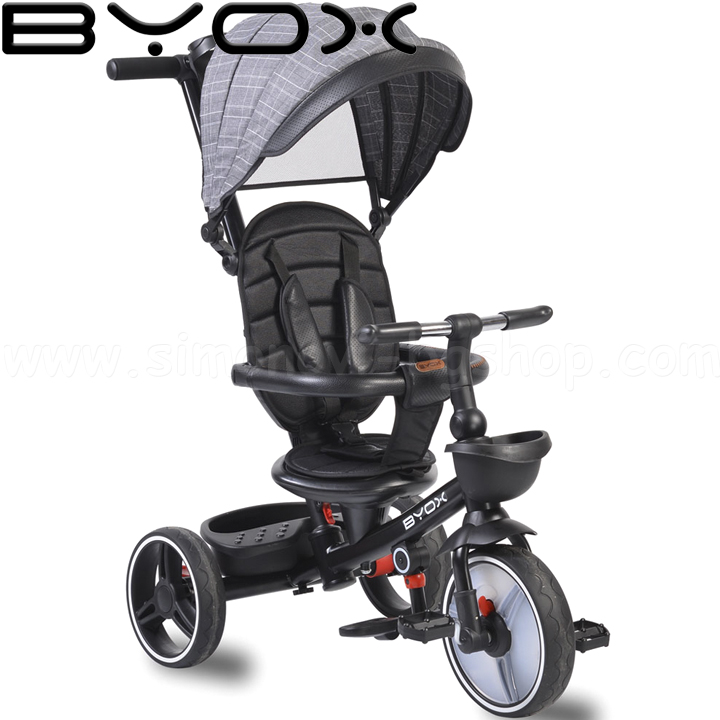 Byox Детска триколка Classic Grey Byox Детска триколка Classic Grey