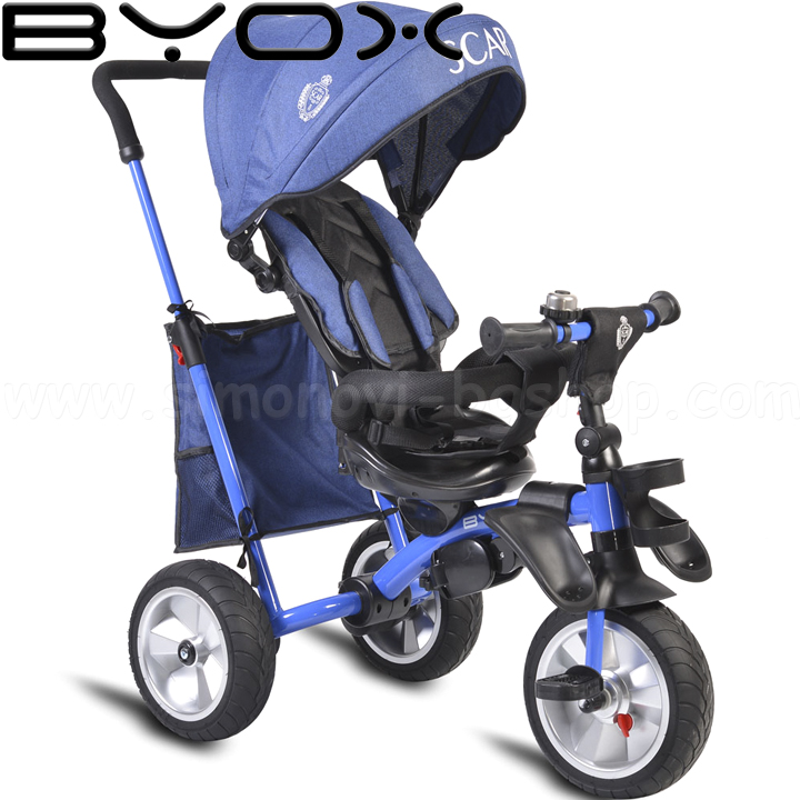 Byox Сгъваема триколка Scar Blue Byox Сгъваема триколка Scar Blue