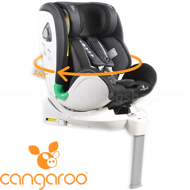 *2020 Cangaroo    0-18. IsoFix360 Commodore Black108211