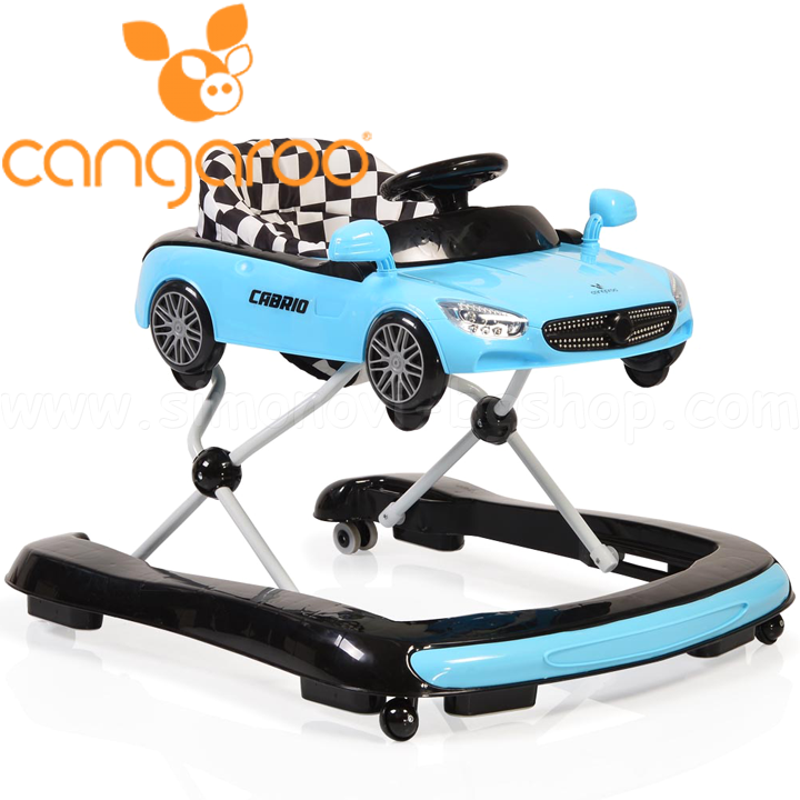 * CANGAROO Children's walker 2in1 Cabrio Blue