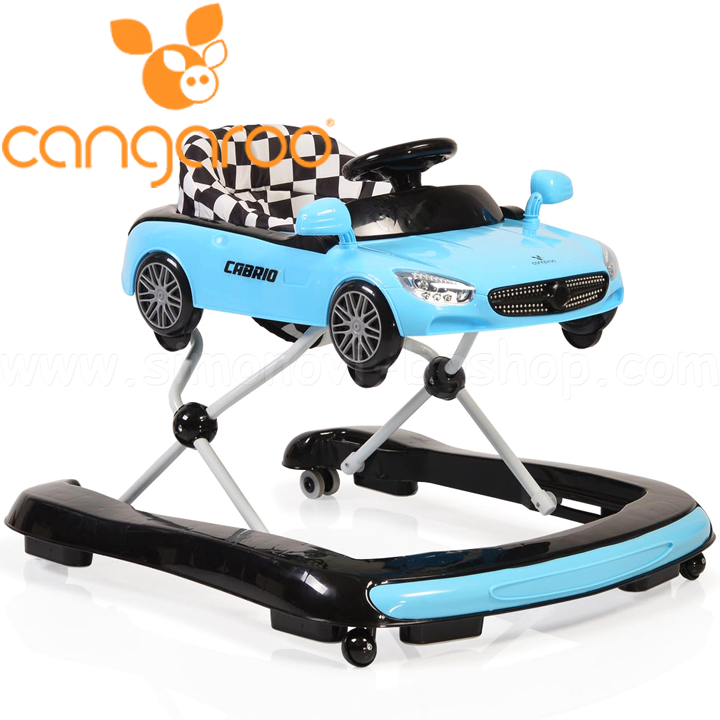 * CANGAROO Walker pentru copii 2in1 Cabrio Blue