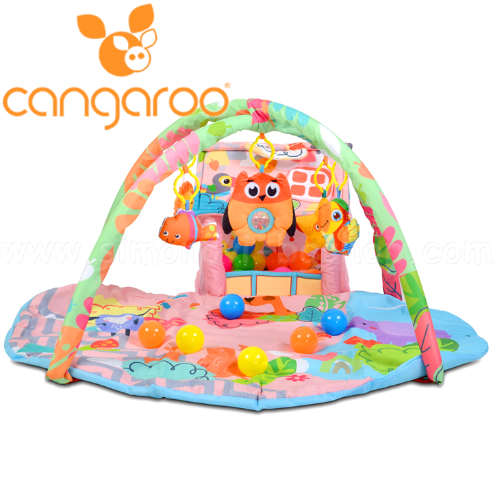 * Cangaroo Gimnastica activă "Happy Farm" Pink