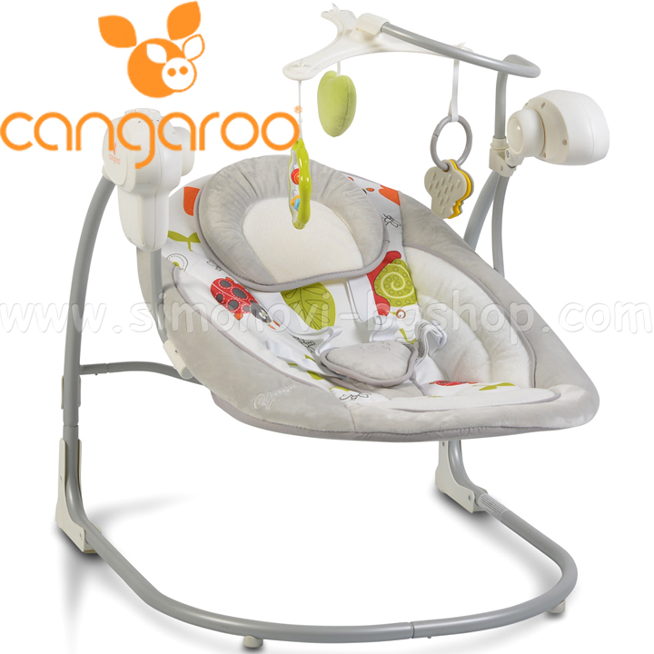 Cangaroo Бебешка люлка Yoyo Grey Cangaroo Бебешка люлка Yoyo Grey
