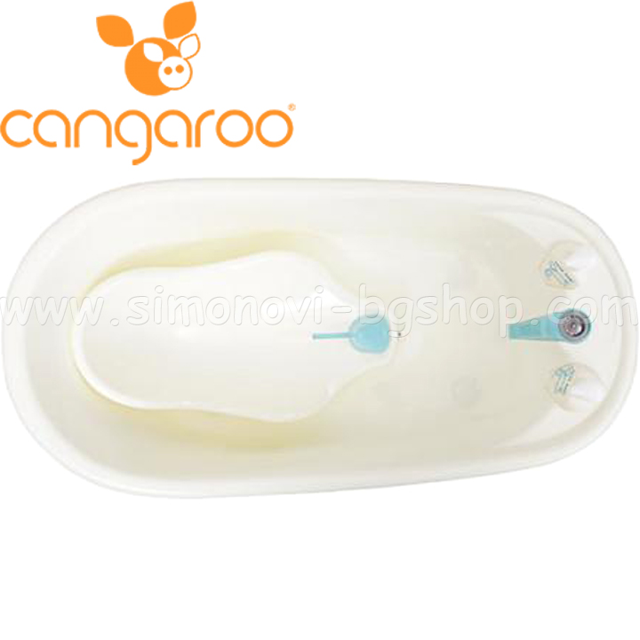 Cangaroo Бебешка вана с аксесоари Bubble Blue Cangaroo Бебешка вана с аксесоари Bubble Blue