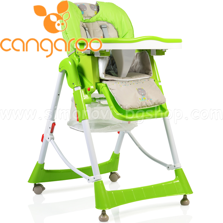 Cangaroo Стол за хранене Bon Appetit Green Cangaroo Стол за хранене Bon Appetit Green